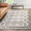 Sedona Sands Collection Area Rug - BellRock Rectangle Gray and White  lifestyle 64