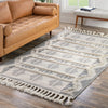 Sedona Sands Collection Area Rug - BellRock Rectangle Gray and White  lifestyle 67