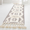 Sedona Sands Collection Area Rug - BellRock Runner Gray and White  lifestyle 183