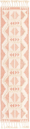 Sedona Sands Collection Area Rug - BellRock Runner Pink and White  lifestyle 70