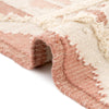 Sedona Sands Collection Area Rug - BellRock Square Pink and White  lifestyle 87