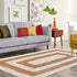 Woven Seaside Jute Collection Area Rug - Nautilus