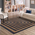 Woven Seaside Jute Collection Area Rug - Nautilus