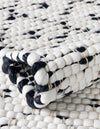 Moroccan Lattice Woven Collection Area Rug - Shoreline Runner Ivory  lifestyle 126