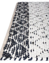 Moroccan Lattice Woven Collection Area Rug - Shoreline Runner Ivory  lifestyle 128