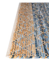 Moroccan Lattice Woven Collection Area Rug - Shoreline Rectangle Denim blue  lifestyle 28