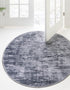 Sahara Essence Collection Area Rug - Oasis (Gray)