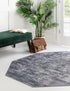 Sahara Essence Collection Area Rug - Oasis (Gray)