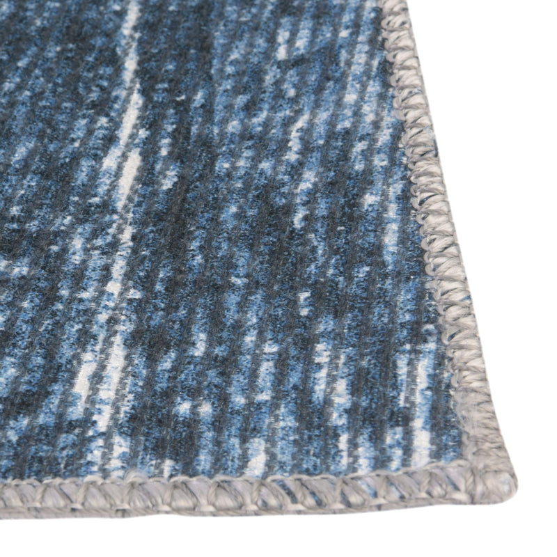 Sahara Essence Collection Area Rug - Oasis (Blue) Rectangle Blue  lifestyle 6