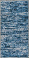 Sahara Essence Collection Area Rug - Oasis (Blue) Runner Blue  lifestyle 16