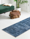 Sahara Essence Collection Area Rug - Oasis (Blue) Runner Blue  lifestyle 26