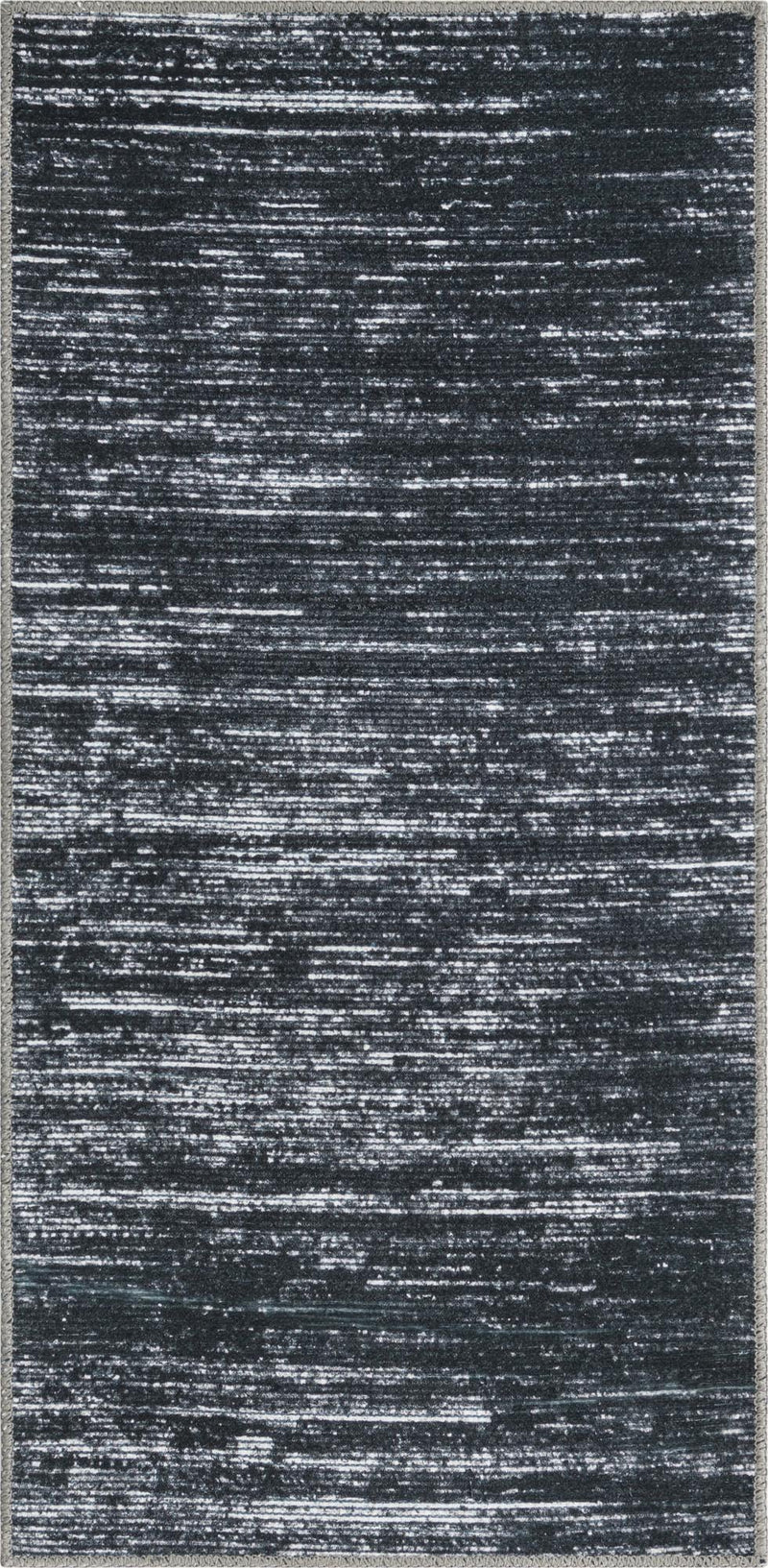 Sahara Essence Collection Area Rug - Oasis (Black) Runner Black  lifestyle 16