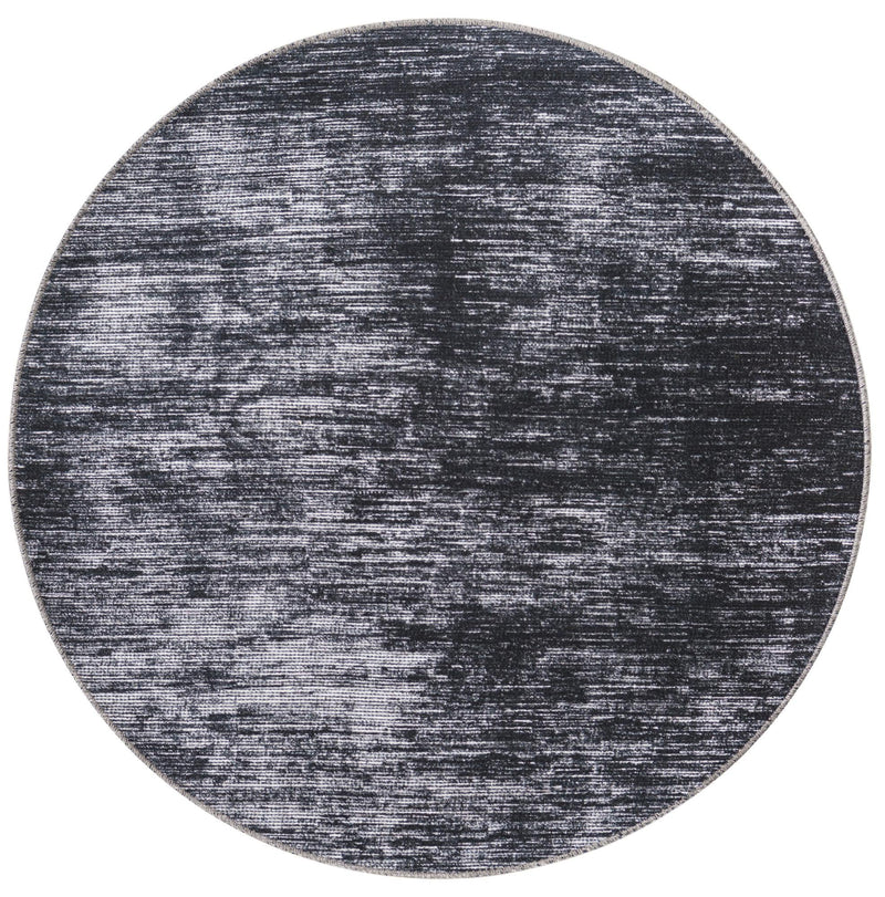 Sahara Essence Collection Area Rug - Oasis (Black) Round Black  lifestyle 17