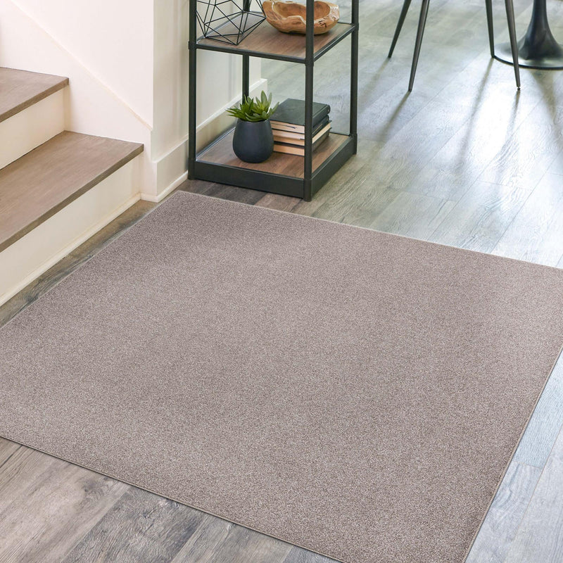 Everyday Elegance Collection Area Rug - Serenity (Ash Gray) Square Ash Gray  lifestyle 39