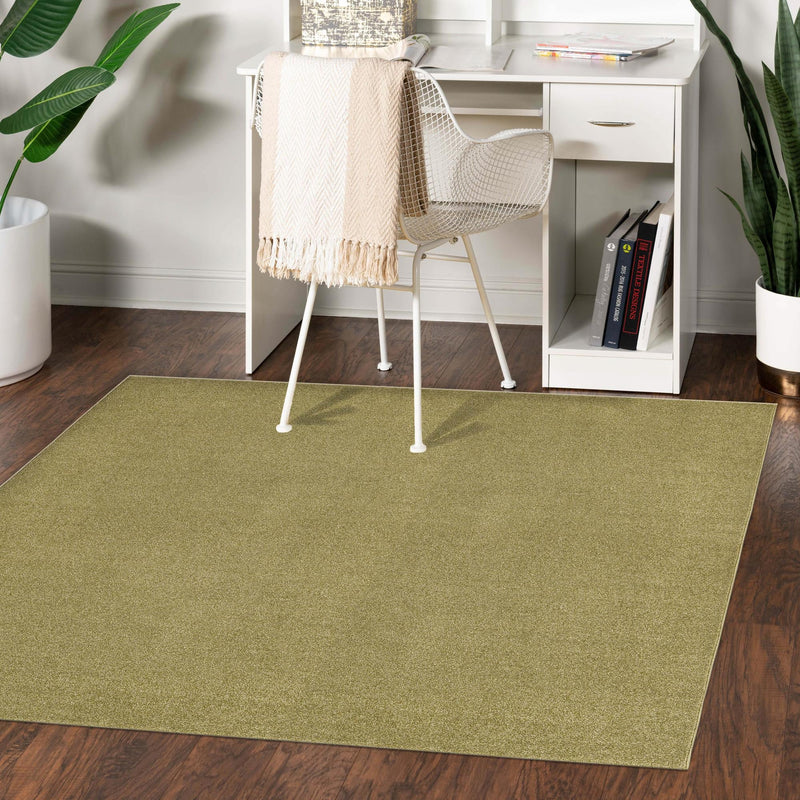 Everyday Elegance Collection Area Rug - Serenity (Fem Green) Square Fem Green  lifestyle 39