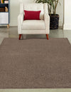 Everyday Elegance Collection Area Rug - Serenity (Hickory Brown) Rectangle Hickory Brown  lifestyle 2