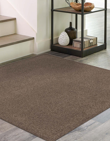 Everyday Elegance Collection Area Rug - Serenity (Hickory Brown)