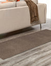 Everyday Elegance Collection Area Rug - Serenity (Hickory Brown) Runner Hickory Brown  lifestyle 18