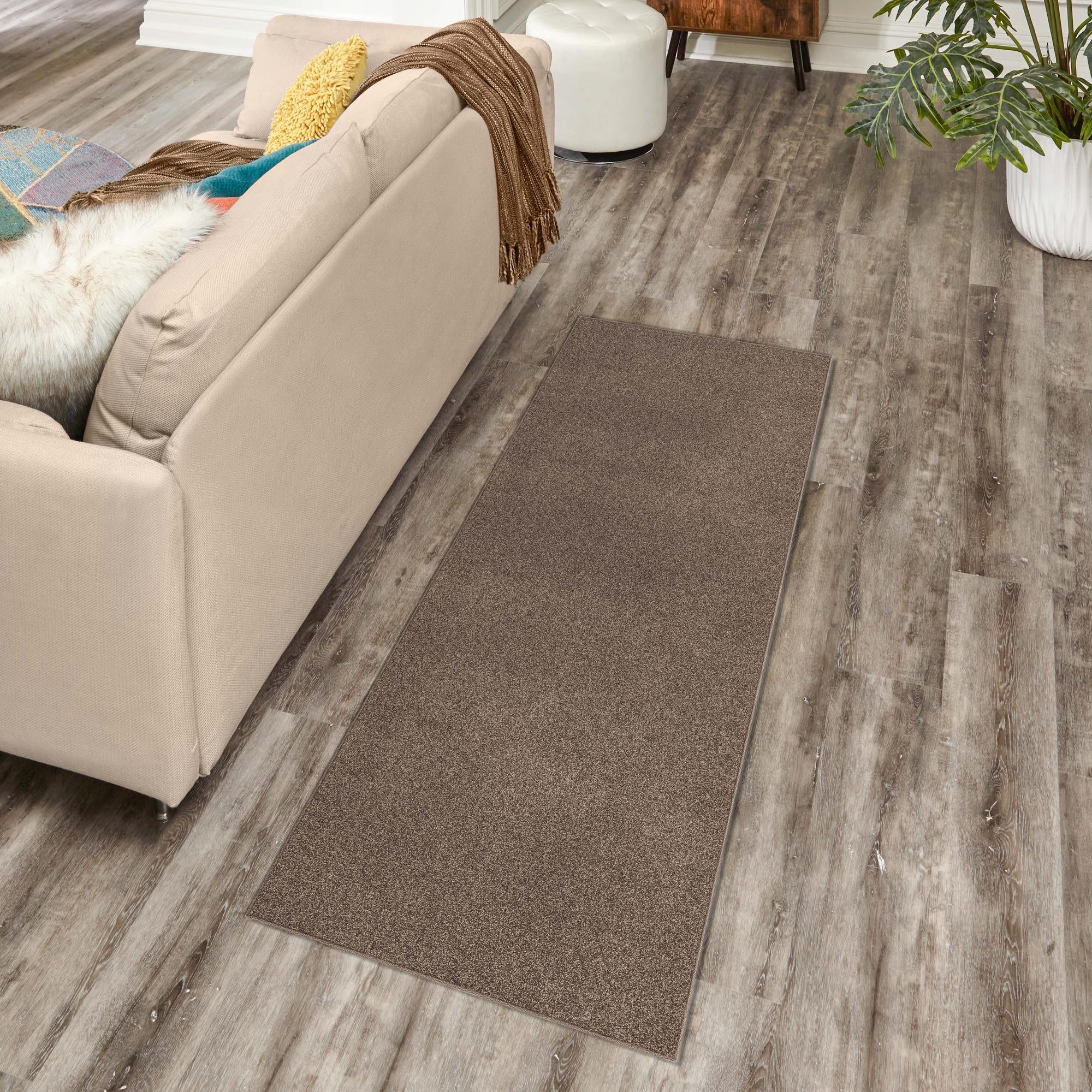 Everyday Elegance Collection Area Rug - Serenity (Hickory Brown)