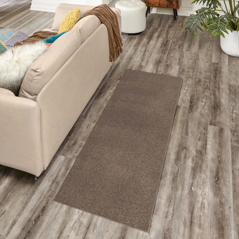 Everyday Elegance Collection Area Rug - Serenity (Hickory Brown) Runner Hickory Brown  lifestyle 40