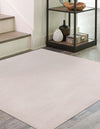 Everyday Elegance Collection Area Rug - Serenity (Sea Salt Ivory) Square Sea Salt Ivory  lifestyle 15