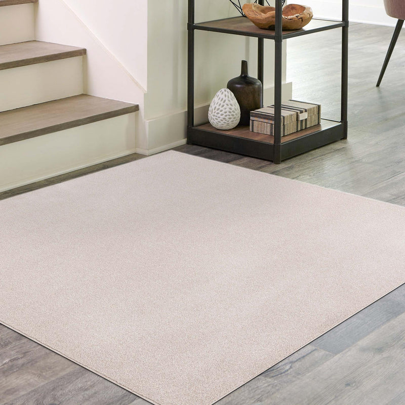 Everyday Elegance Collection Area Rug - Serenity (Sea Salt Ivory) Square Sea Salt Ivory  lifestyle 39