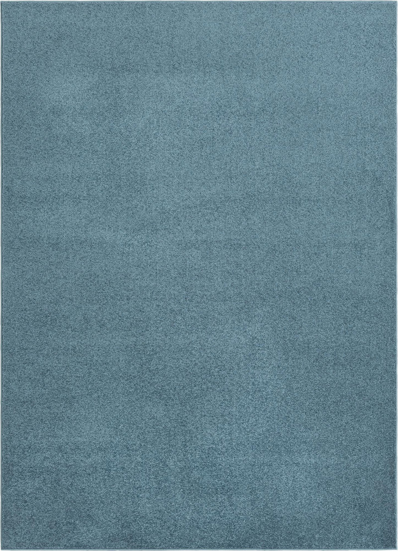 Everyday Elegance Collection Area Rug - Serenity (Steel blue) Rectangle Steel blue Main