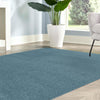 Everyday Elegance Collection Area Rug - Serenity (Steel blue) Rectangle Steel blue  lifestyle 14