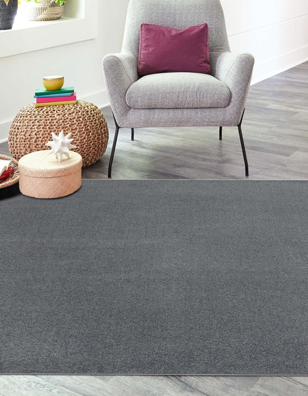 Everyday Elegance Collection Area Rug - Serenity (Storm Gray)