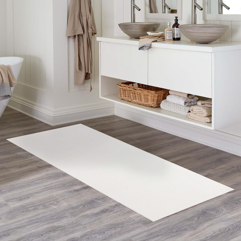 Everyday Elegance Collection Area Rug - Serenity (Powder White) Runner Powder White  lifestyle 40