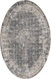 Caribbean Breeze Collection Area Rug -  Utila Oval Fume Gray  lifestyle 19