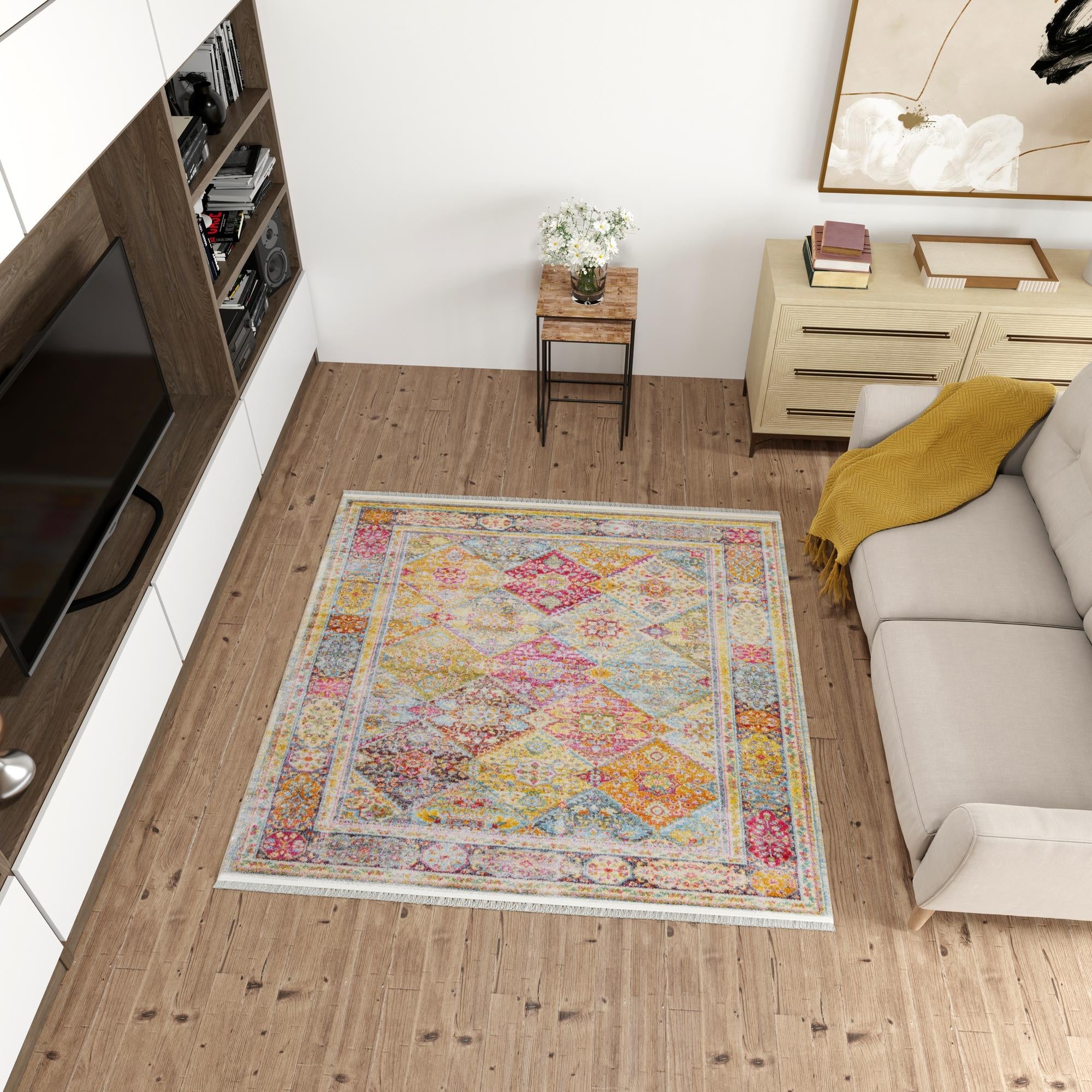 Caribbean Breeze Collection Area Rug -  Grenada