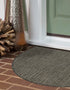 Seaside Serenity Collection Area Rug - Veranda (Black)