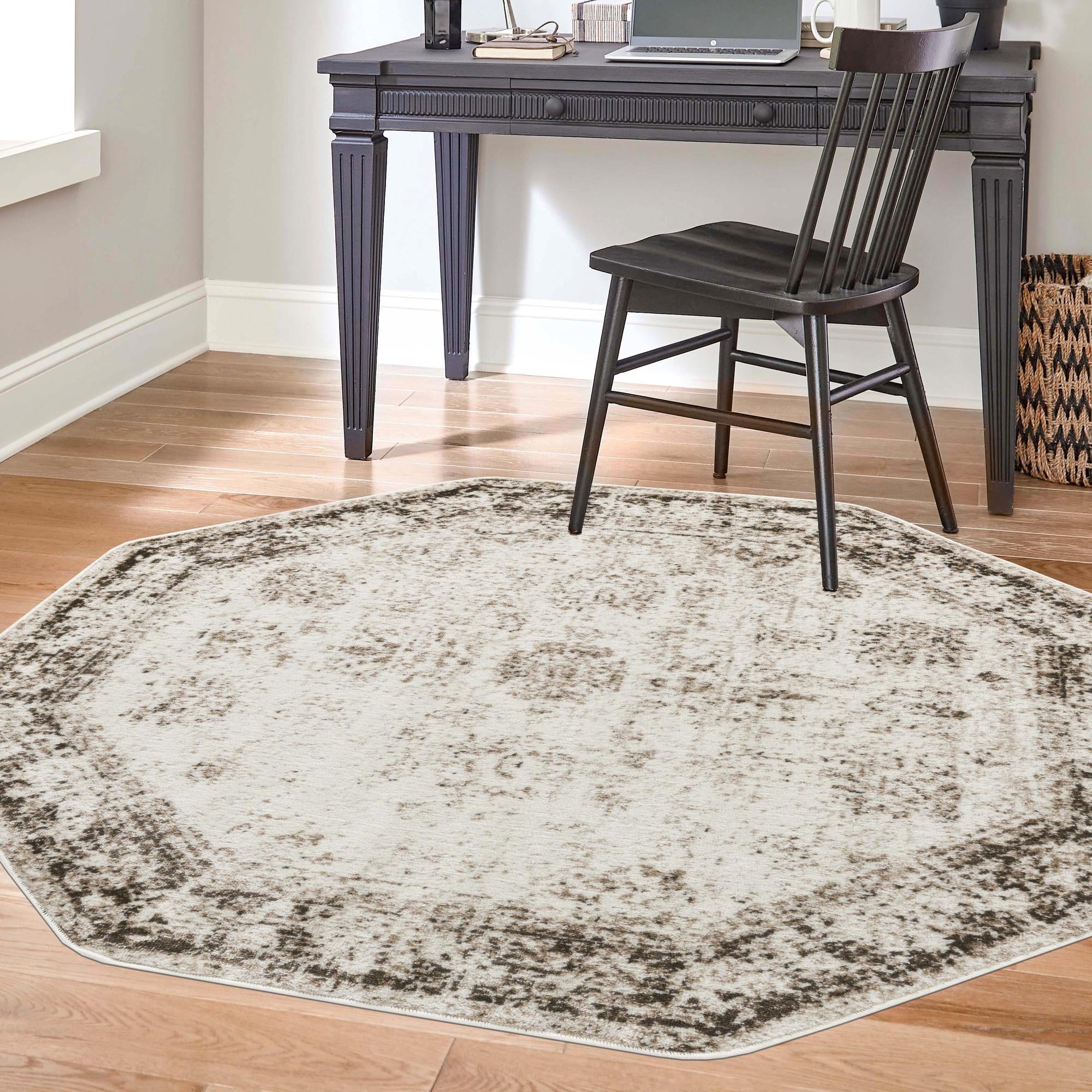 Riviera Elegance Collection Area Rug - Antibes (Beige)