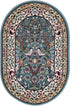 Persian Elegance Collection Area Rug -  Kerman (Blue)