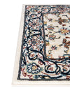 Persian Elegance Collection Area Rug -  Ardabil Octagon Ivory  lifestyle 101