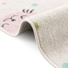 Playful Patterns Collection Area Rug -  Dazzle Rectangle Ivory  lifestyle 9