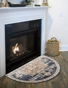 Coastal Manor Collection Area Rug -  Pelican Hearth Dark Blue  lifestyle 39