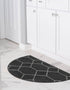 Trellis Mosaic Collection Area Rug - Arborville (Dark Gray)