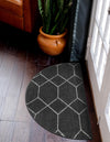 Lattice Garden Collection Area Rug - Arborville (Dark Gray) Hearth Dark Gray  lifestyle 43