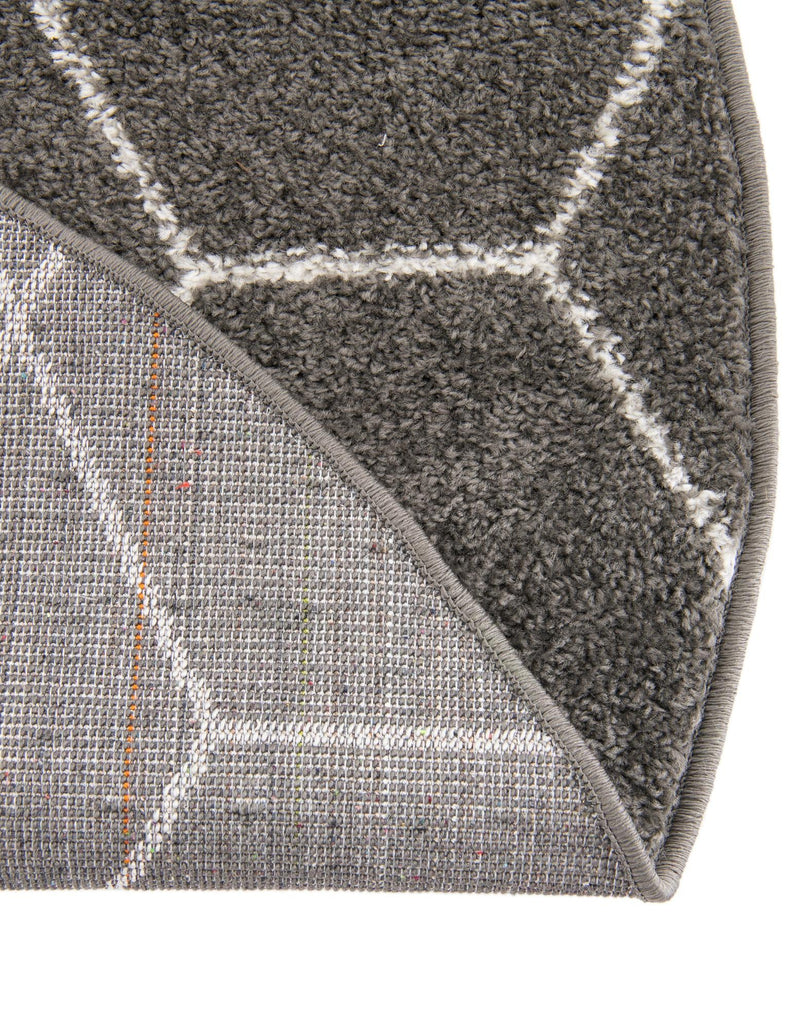 Lattice Garden Collection Area Rug - Arborville (Dark Gray) Hearth Dark Gray  lifestyle 5