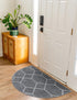 Trellis Mosaic Collection Area Rug - Arborville (Light Gray)