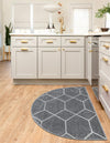 Lattice Garden Collection Area Rug - Arborville (Light Gray) Hearth Light Gray  lifestyle 46