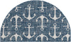 Seaside Haven Rugs Collection Area Rug - Sapphire (Blue) Hearth Blue Main