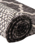 Seaside Lattice Collection Area Rug - Arbor (Black)