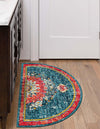 Brighton Terrace Collection Area Rug - Hove (Blue) Hearth Blue  lifestyle 22