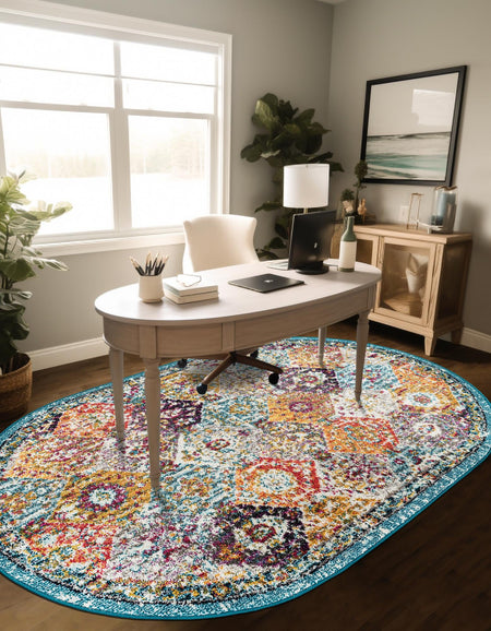 Brighton Terrace Collection Area Rug -  Rottingdean (Multi)