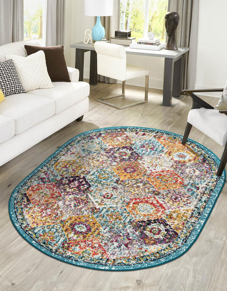 Brighton Terrace Collection Area Rug -  Rottingdean (Multi)