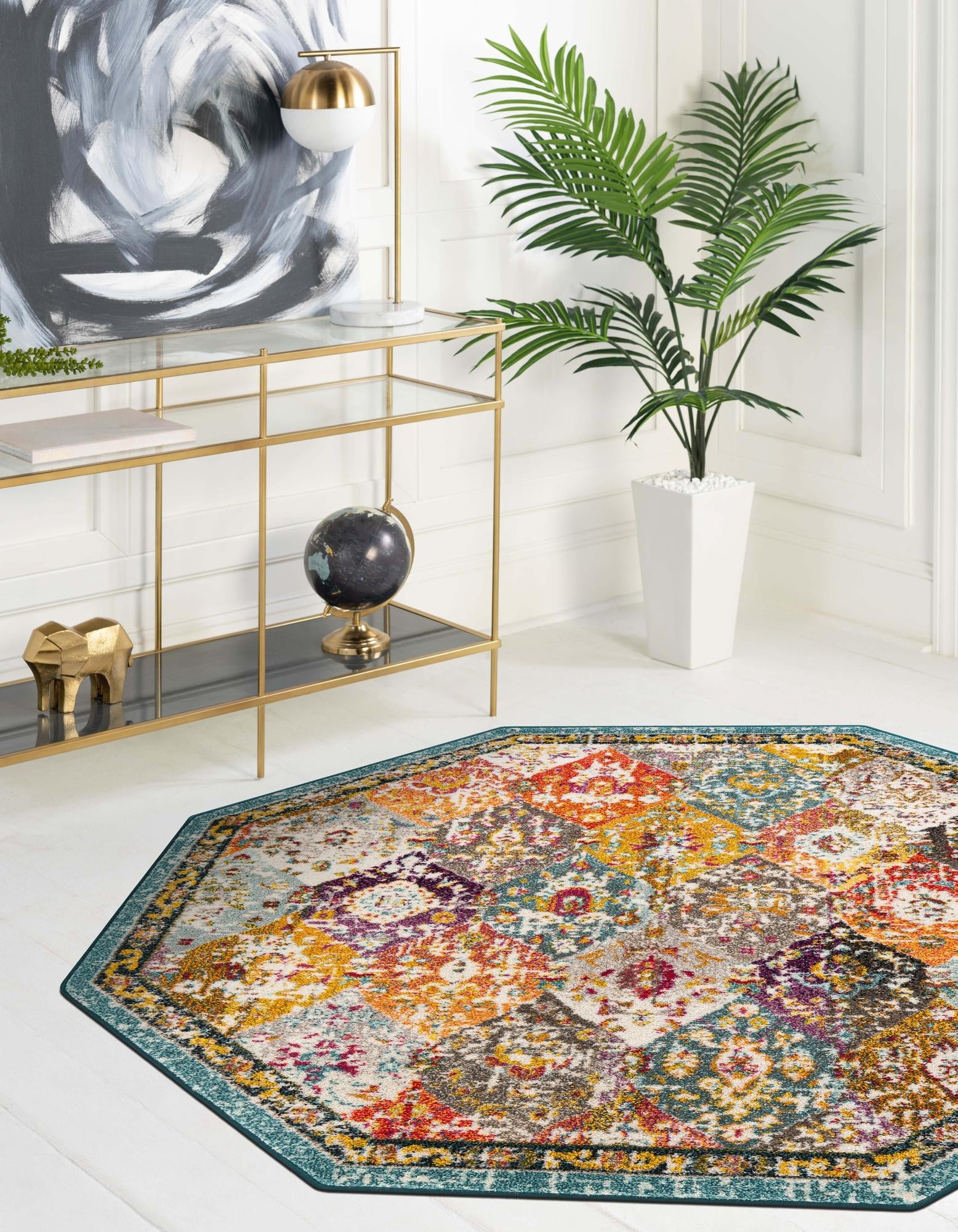 Brighton Terrace Collection Area Rug -  Rottingdean (Multi)