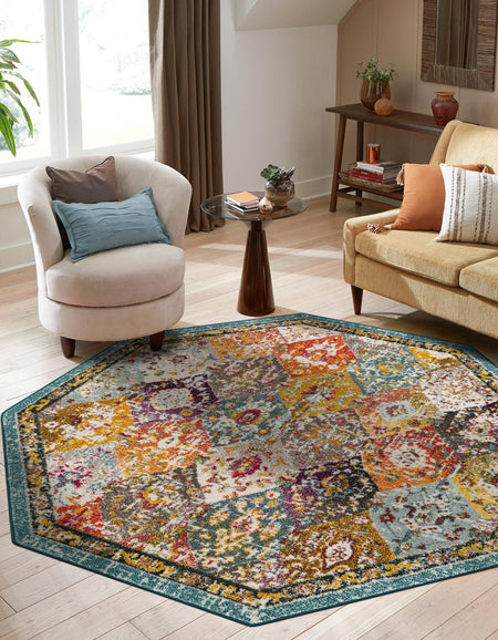 Brighton Terrace Collection Area Rug -  Rottingdean (Multi)